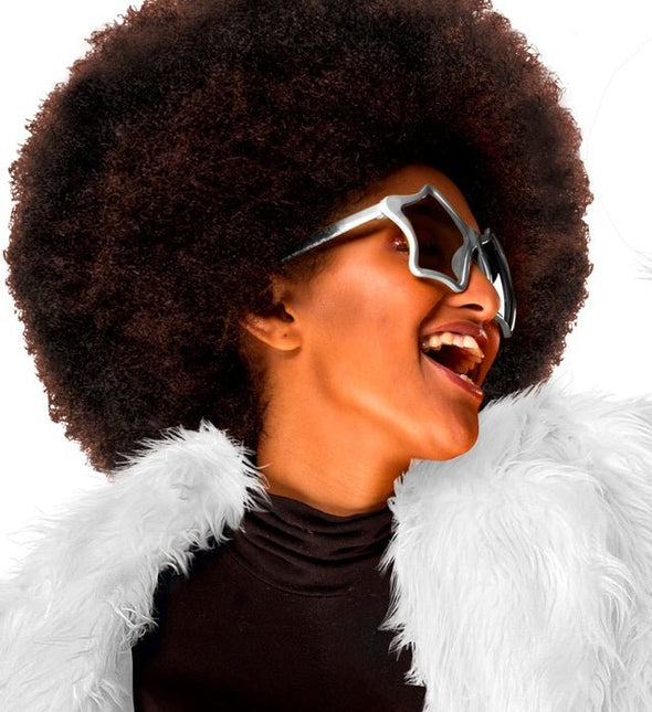 BRIL STERREN ZILVER van Widmann koop je bij Partywinkel