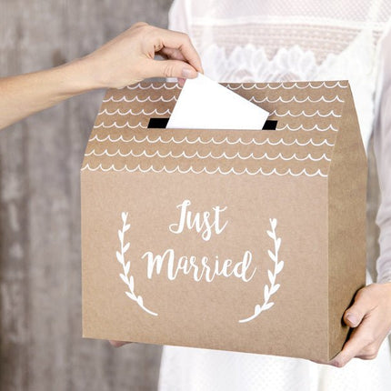 Bruiloft Enveloppendoos 30cm van Partydeco koop je bij Partywinkel