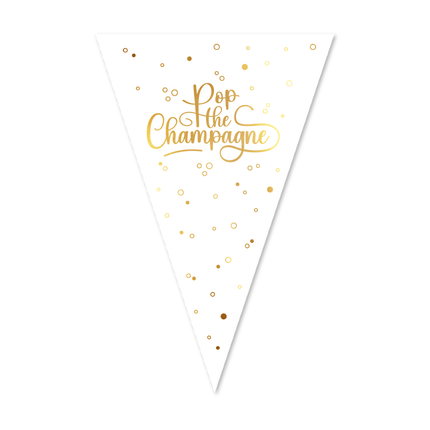 Bruiloft Slinger Pop The Champagne 10m van WeFiesta koop je bij Partywinkel