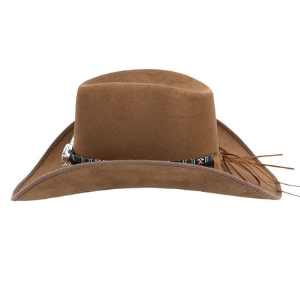 Bruine Cowboy Hoed Luxe van Boland koop je bij Partywinkel