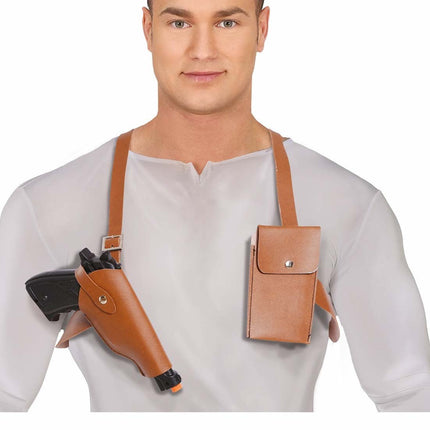 Bruine Holster van Fiestas Guirca koop je bij Partywinkel