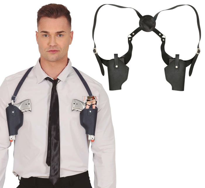 Bruine Holster Schouder - Partywinkel - 8434077271711