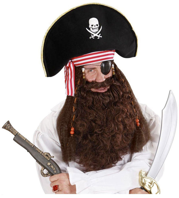 Bruine Nep Baard Lang van Widmann koop je bij Partywinkel