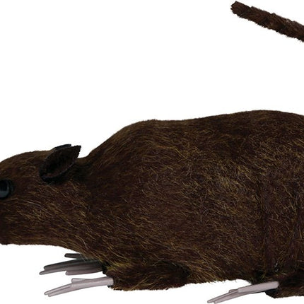 Bruine Nep Rat 15cm van Fiestas Guirca koop je bij Partywinkel