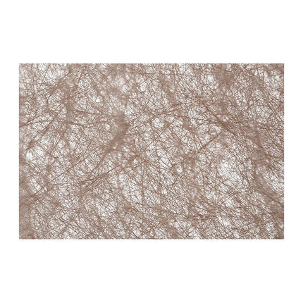 Bruine Placemats 34cm 10st van CHAKS koop je bij Partywinkel