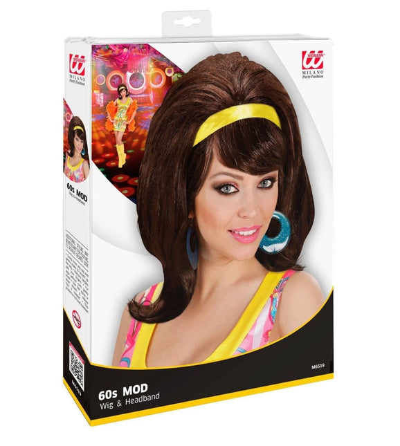 Bruine Pruik Modieus van Widmann koop je bij Partywinkel