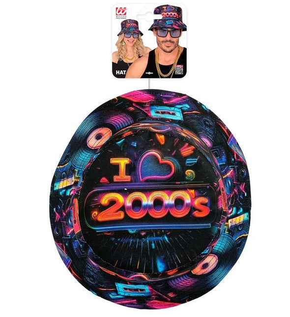 Bucket Hat 2000's van Widmann koop je bij Partywinkel