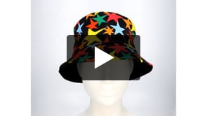 Bucket hat Stars van Boland koop je bij Partywinkel