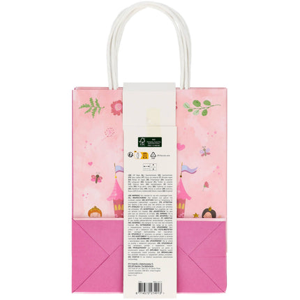 Sacchetti per feste principesse 27cm 6pz