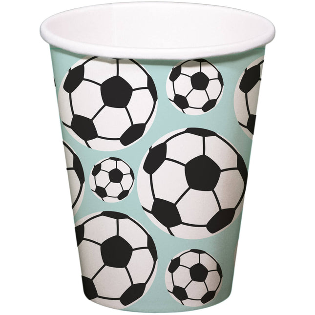 Tazza da calcio 250ml 8pz
