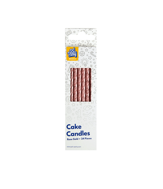 Candele oro rosa