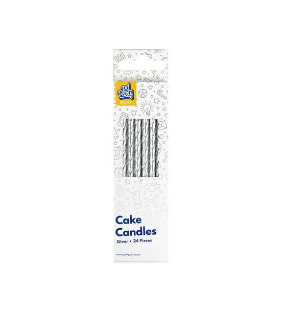 Candele argento 12,5 cm