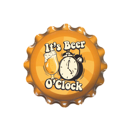 Sottobicchieri arancioni Bear O'Clock 11 cm