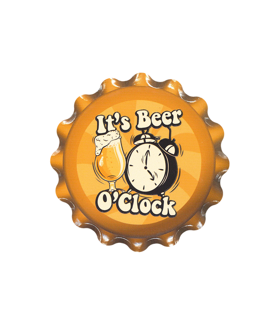Sottobicchieri arancioni Bear O'Clock 11 cm