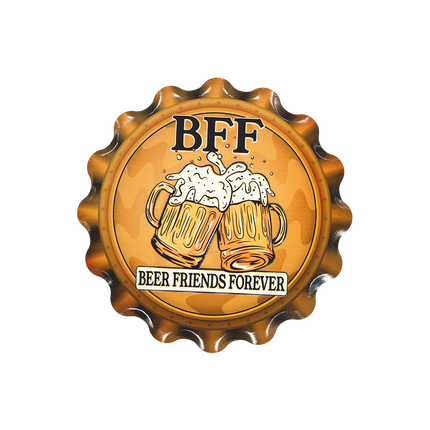 Sottobicchieri arancioni Bff 11cm