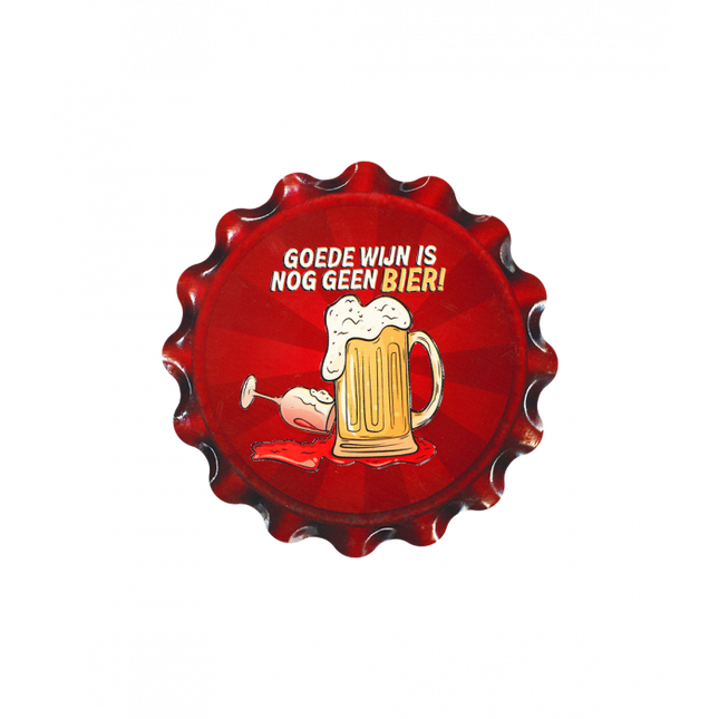 Sottobicchieri rossi Vino Buono 11 cm
