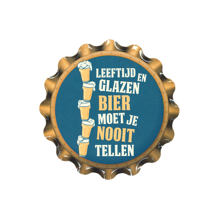 Sottobicchieri blu giallo età e bicchieri birra 11cm