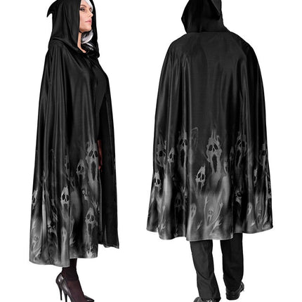 Cape Geest Zwart 120cm van Widmann koop je bij Partywinkel