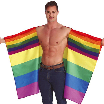 Cape Regenboog 1,45m van Fiestas Guirca koop je bij Partywinkel