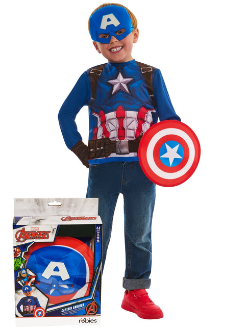 Costume da Capitan America bambino
