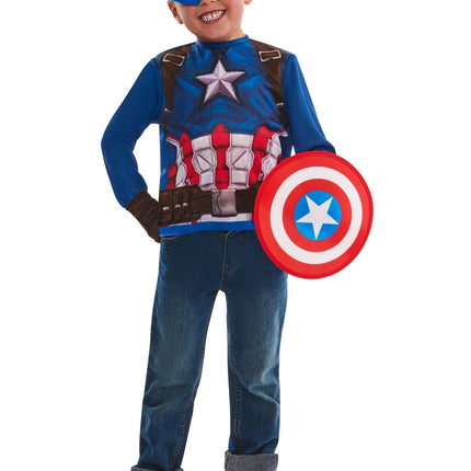 Costume da Capitan America bambino