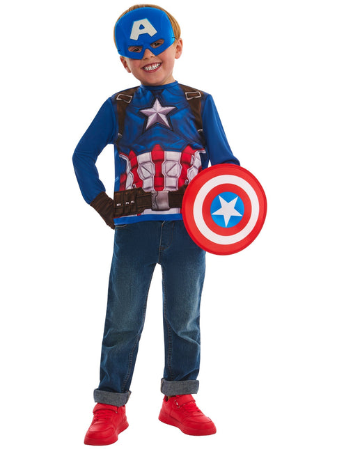 Costume da Capitan America bambino