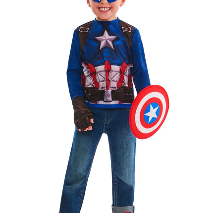Costume da Capitan America bambino
