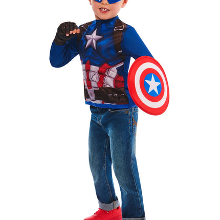 Costume da Capitan America bambino