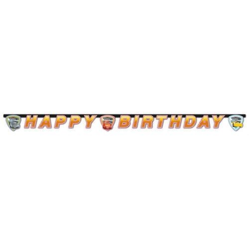 Cars 3 Letterslinger 1,8m - Partywinkel - 5201184878040