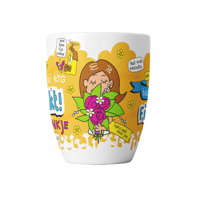 Tazza con cartone animato - Happy time