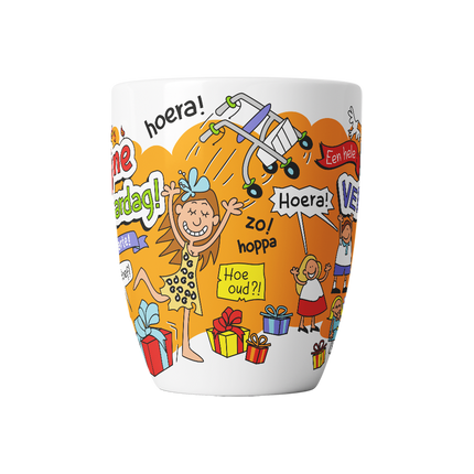 Tazza con cartone animato - Buon compleanno