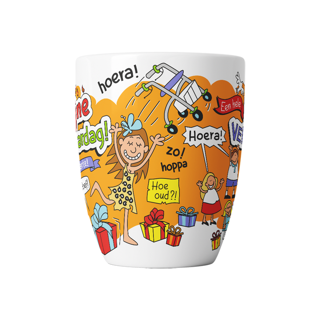 Tazza con cartone animato - Buon compleanno