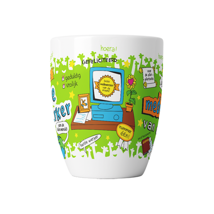 Tazza con cartone animato - Dipendente
