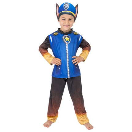 Costume da Chase di PAW Patrol per bambini, 3 pezzi