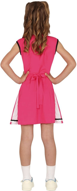 Cheerleader Jurk Roze Meisje - Partywinkel - 8434077785478