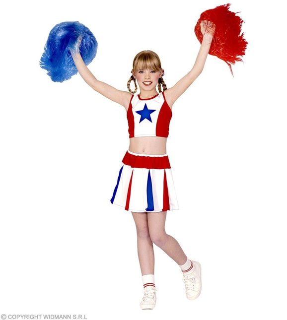 Cheerleader Pak Meisje 2 delig - Partywinkel - 8003558381463