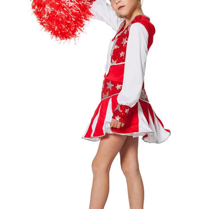 Cheerleader Pakje Rood Kind van Wilbers & Wilbers koop je bij Partywinkel