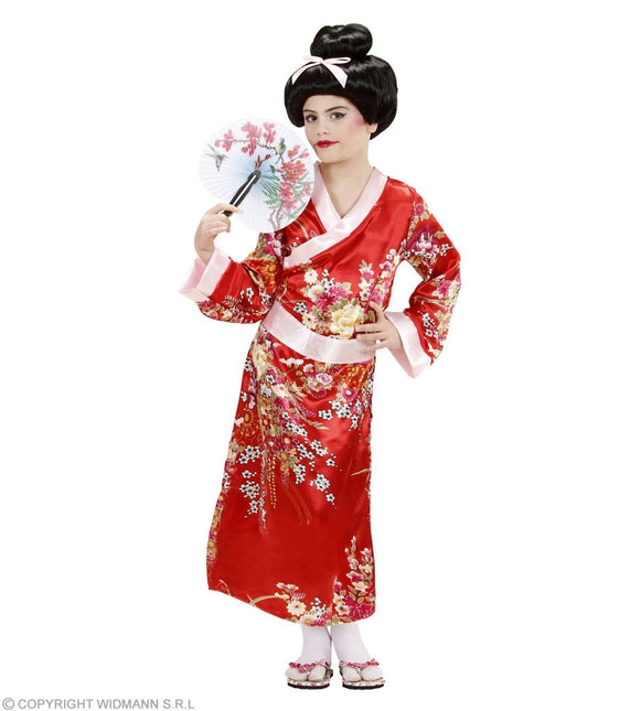 Chinees Jurk Rood Dames - Partywinkel - 8003558765362