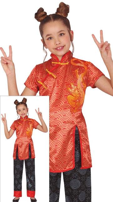 Chinees Kostuum Meisje - Partywinkel - 8434077785096