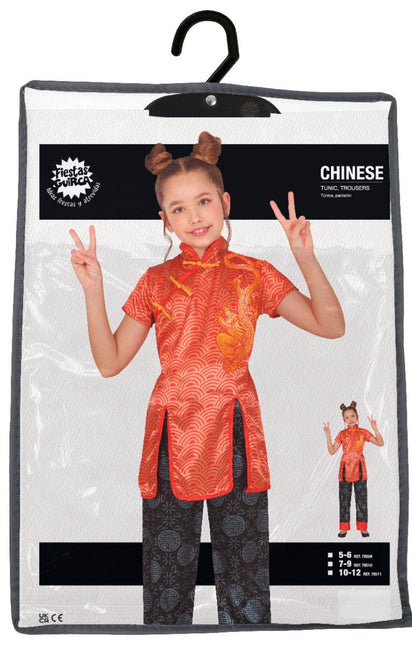Chinees Kostuum Meisje - Partywinkel - 8434077785096