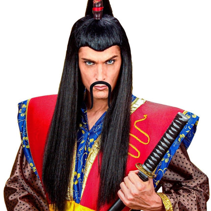 Chinees Nep Snor Zwart van Widmann koop je bij Partywinkel