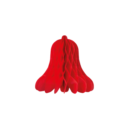 Campana di Natale 30 cm - Rossa