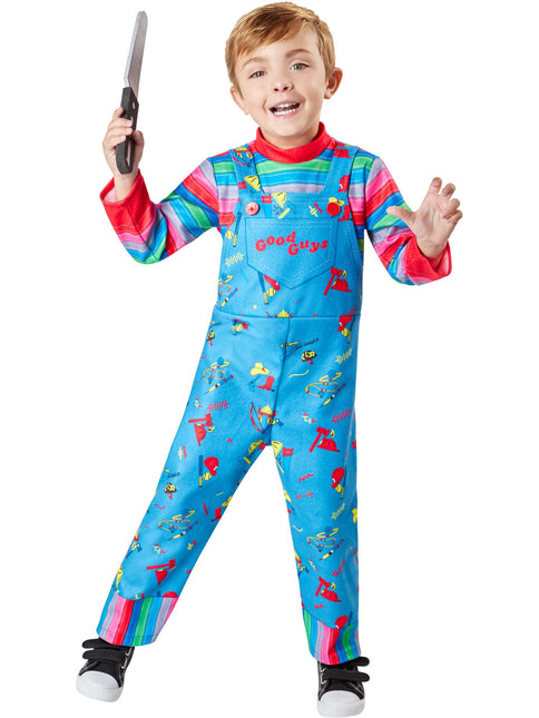 Costume da Chucky blu