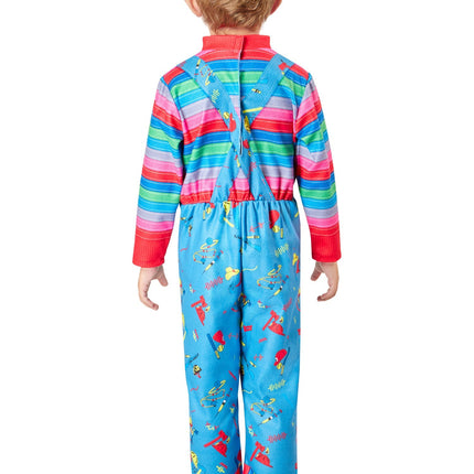 Costume da Chucky blu