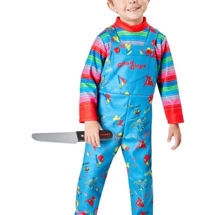 Costume da Chucky blu