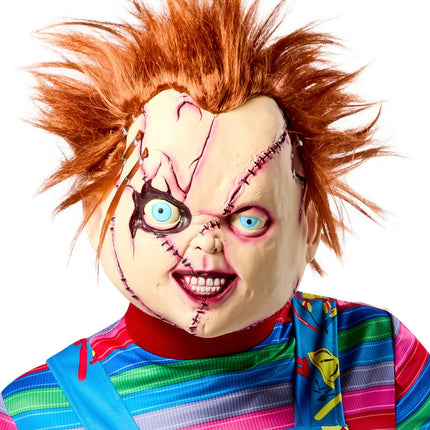 Maschera di Chucky attaccata