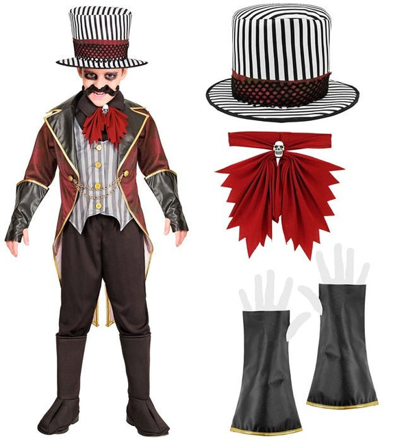 Circus Kostuum Zwart Rood Kind van Widmann koop je bij Partywinkel