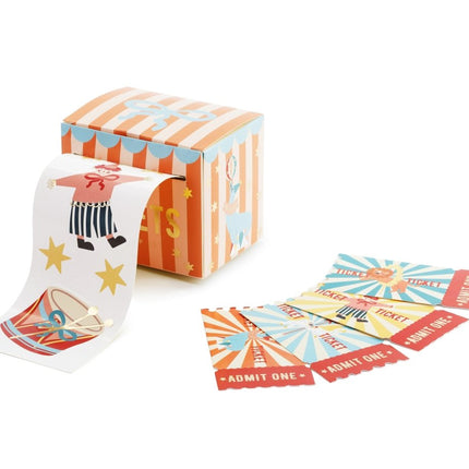 Circus Stickers 20st van Partydeco koop je bij Partywinkel