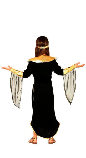 Cleopatra Jurkje Meisje Zwart van Fiestas Guirca koop je bij Partywinkel