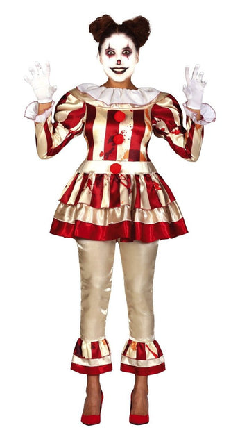 Clown Halloween Kostuum Dames van Fiestas Guirca koop je bij Partywinkel